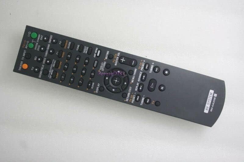 Replacement Remote Control Replace for TV/Audio/Projector for RM-AAU036 for Sony SA-WIS100 HT-IS100 SS-IS15 RECEIVER System