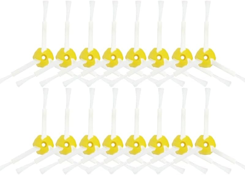 Side Brushes HEPA Roller Main Brush for I-R-OBOT Roomba 500 Series 510 527 530 532 535 580 585 590 Robotic Vacuum Cleaner(16pcs Side Brush)