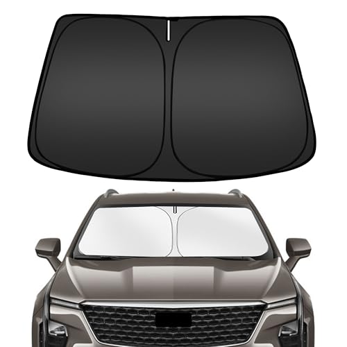 Image of ARISMOTOR Windshield Sun Shade for Cadillac XT4 2019-2026 | Custom Fit, Foldable, Front Window Sunshade Sun Visor Protector, Block UV Rays, Keep Car Cooler
