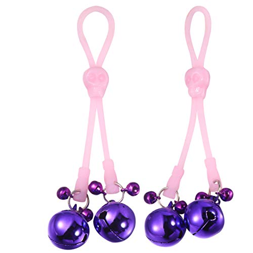 2 peças de anéis de mamilo que brilham no escuro sem piercing para mamilo, grampos de mamilo, brinqu