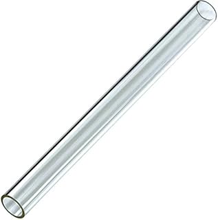 ZFBBPack of 10 Glass Tube Pyrex Glass Tubes 12 mm OD 2 mm Thick Wall Tubing,12