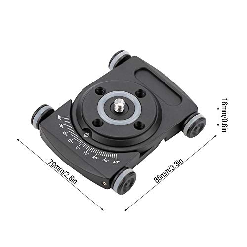 Image of Yoidesu Camera Table , Skater , Camera Slider , Mobile Rolling Slider Car Skater Video Track Rail with 360 Degree Swivel,Mini Ball Head,DSLR Rig Film Camera