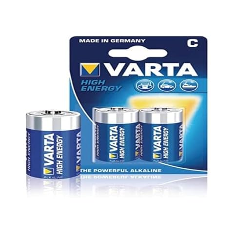 Varta High Energy LR14 Baby C Batteries 1.5V Cover