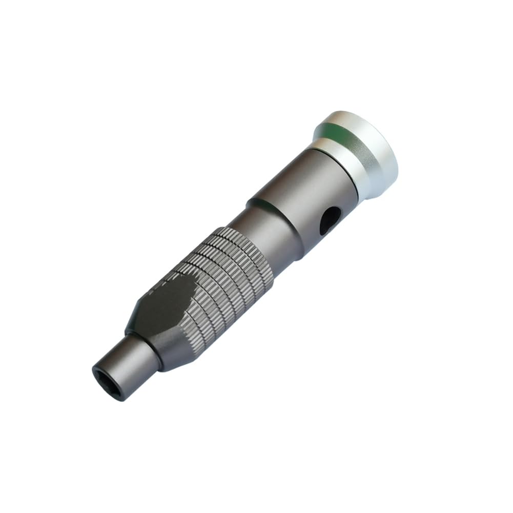 Ctrlzs Magnetic 6.35Mm Mini Screwdriver Aluminum Alloy Handle For Hex Shank 1/4" Bit Holder Hexagon Shank Bits Driver Handle
