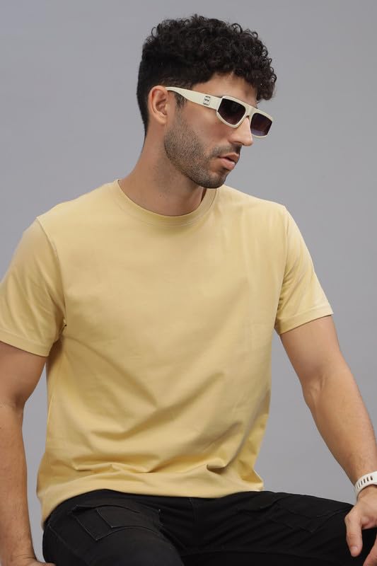 Image of XENOVAURBAN Unisex Regular Cotton Combo of 2 Solid Color Tshirt