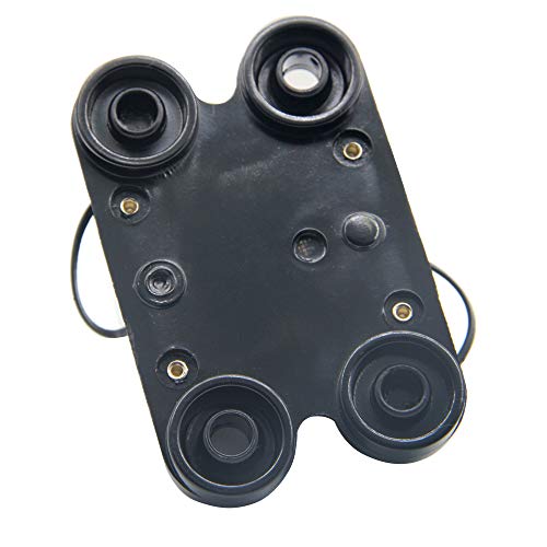 Image of 50 Amp Circuit Breaker with Manual Reset 12V-24V DC Surface Mount For Trolling Motor Auto Marine Boat Car Stereo Audio Speaker Resettable Fuse 50A