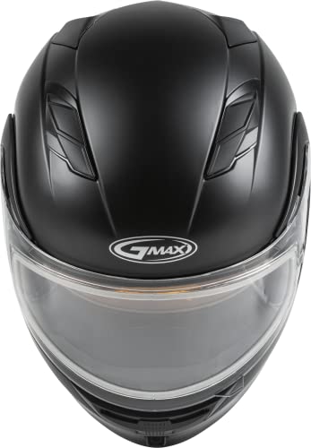 GMAX MD-01S, DOT Approved Modular Helmet, Dual Lens Shield for Snow & Motor Sports, (Matte Black, X-Large) - Thumbnail 4