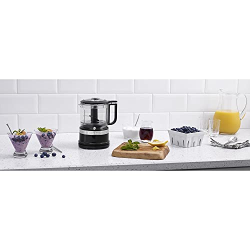 KitchenAid 5KFC3516EOB ,Mini-Food-Processor,Großartig zum Hacken, Vorbereiten von Dressings und Saucen, onyx schwarz 3