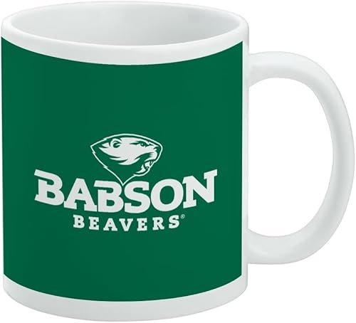 Vista 297 de Taza de cerámica con el logotipo principal de la Universidad de St. John, taza de regalo novedosa para café, té y bebidas calientes, 11oz, blanca