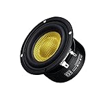  CHOOYO 50W Woofer Subwoofer Super Bass Haut-Parleur 3 Pouces 4OHM HiFi Fibre Fibre FIME THÉNAGE DE Basse DE Basse DIY 1 Pc