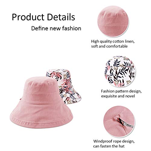 DORRISO Cappello Double Face Donna Vacanza Viaggio...