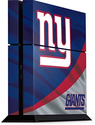 Skinit Decal Gaming Skin Compatible with PS4 Console - Officially Licensed NFL New York Giants Design