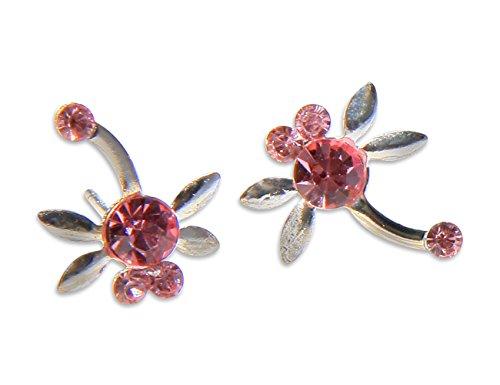 Preisvergleich Produktbild Enez Ohrringe Ohrstecker 925 Sterling Silber plattiert Libelle T630