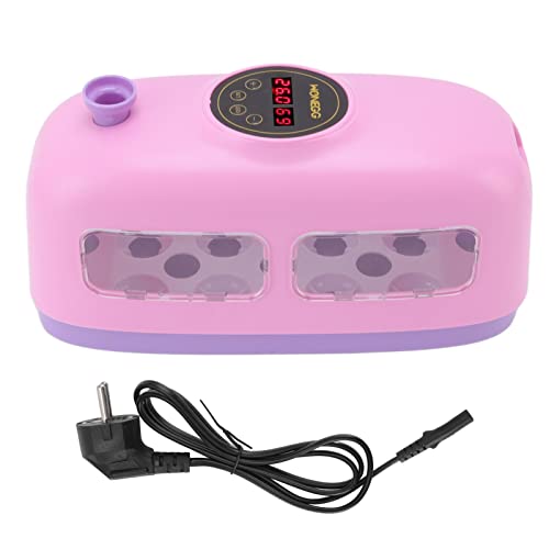 Pssopp Kleines digitales Ei-Inkubator-Tray Automatische Ei-Brutmaschine mit LED-Lichttemperaturregelung für den…