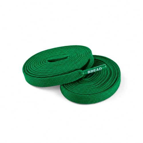 Image of Bread Elastic Xtra Stretch No-Tie Shoelaces - Durable Slip-On Laces for Sneakers & Boots, Kids & Adults, Travel-Friendly