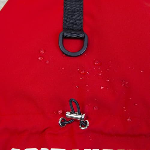 Izefia Hundemantel Haustierbekleidung Overall Winddicht Kaltes Wetter Mäntel 4 Beine Jacke Viel Glück Warm Winter Dicke Kleidung Wasserdicht Schneedicht Baumwollmantel für Kleinen Hund Mittlere Katze