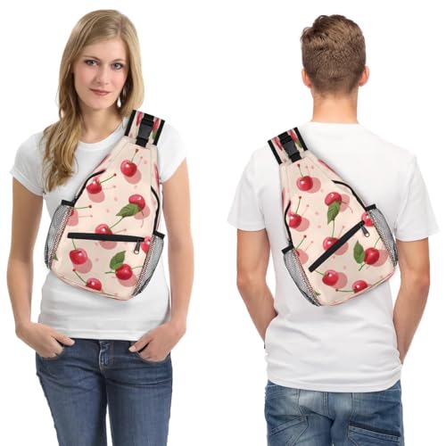 Bolso tipo bandolera unisex para viaje y senderismo miniatura 7