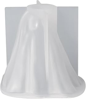3D Halloween Ghost Silicone Mold, Ghost Gothic Resin Silicone Molds, DIY Halloween Cape Ghost Drip Molds, Candle Molds for Candle Making, Moulds for Aromatherapy, Soap, Candles