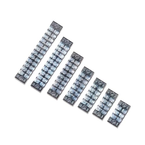 Bloc de jonction TB-1506 robuste et isolant, barrière de connexion double rangée 600V - 3
