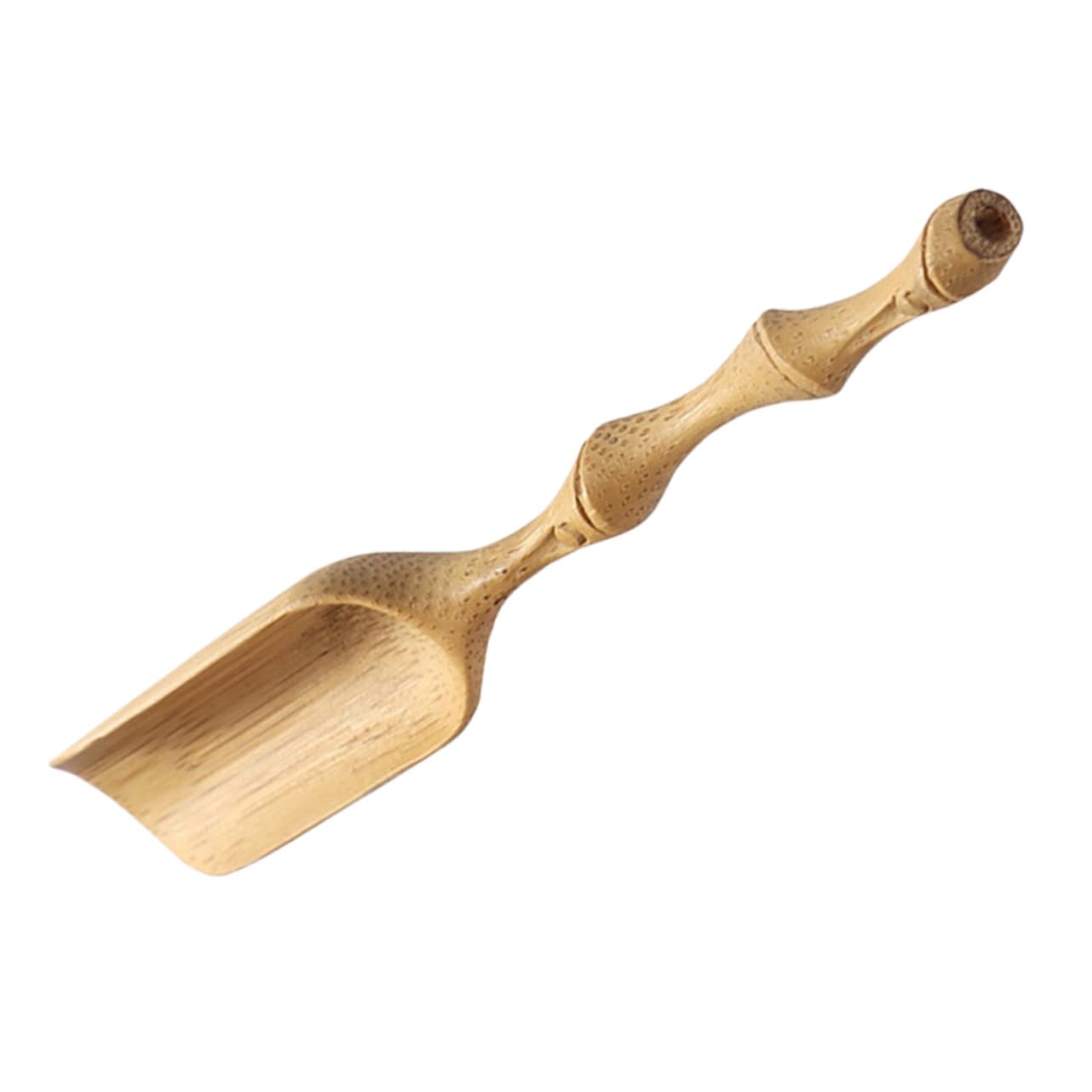Handmade Tea Scoop Carved Simple Shape Tea Spoon for Home Tearoom Use Lightweight and Portable Tea Accessory for Scented Tea and Loose Leaf Tea