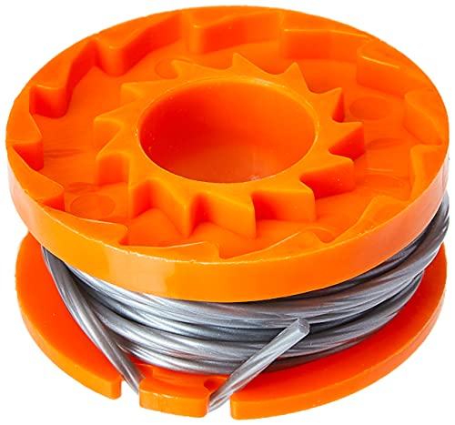 Qualcast Trimmerspule und Faden für kabellose Rasentrimmer (18V), passend für Modelle WORX WG150E / WG151E (18-V-Lithium-Ionen-Akku) / Big Bear BB1152KIT, 4cm Durchmesser Cover