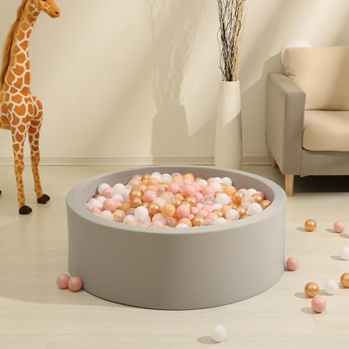 image for GOGOSO Ball Pits Balls Toddlers 50 100 200 500 Plastics Shape Ball Non