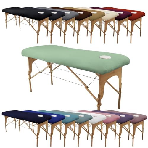 Vivezen - Drap Housse de Protection en éponge pour Table de Massage - Plusieurs Coloris