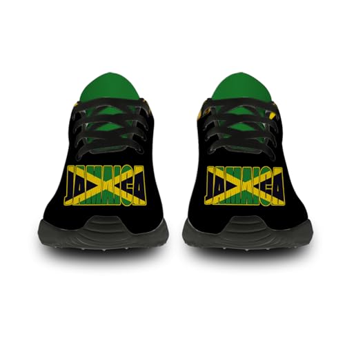 Generic Jamaican Flag Shoes for Men Women Lightweight Comfort Running Tennis Walking Sneakers3