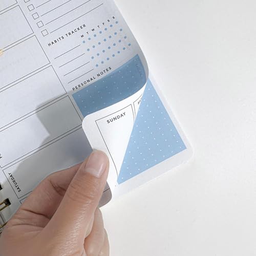 Suivi des dépenses non datées dans un carnet de planification financière haut de gamme - 6