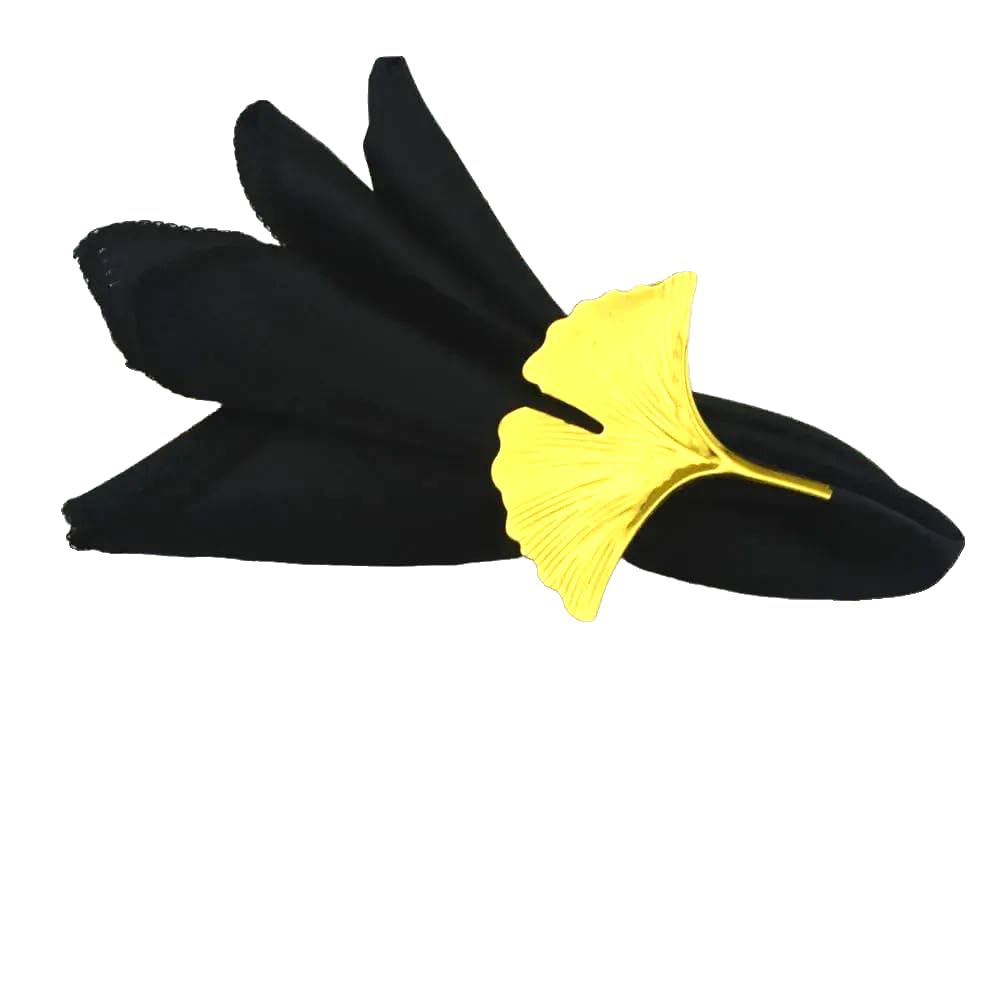 Silky Satin Cloth Napkins, Cotton Polyester Satin Napkins(Black,24PC)
