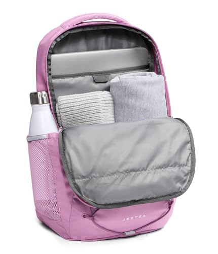 Image of The North Face Women's Jester Everyday Laptop Backpack - Commuter Travel Bag, Laptop Sleeve, Water-Repellent, Hushed Lavender /Chroma Purple, One Size