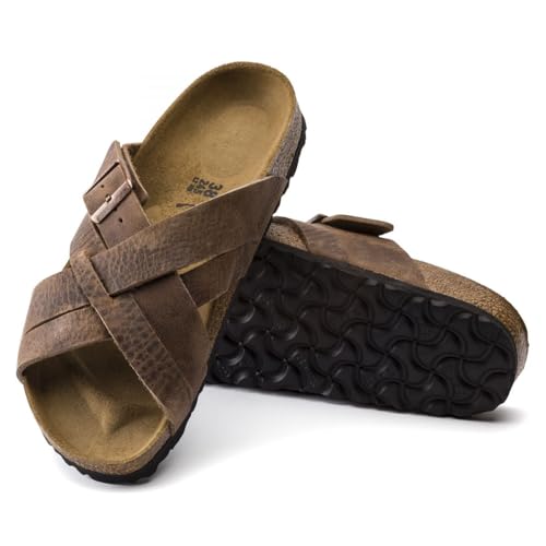 Image of Birkenstock Lugano Oiled Leather Sandals