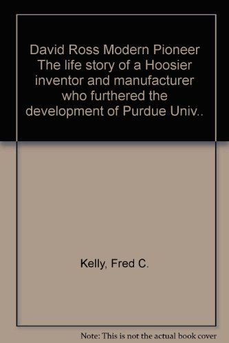 David Ross Modern Pioneer The life story of a H... B000J0SR2O Book Cover