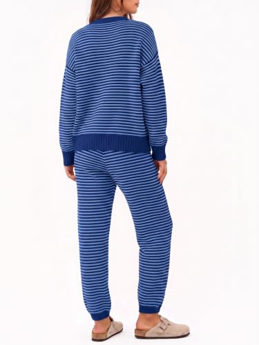 Image of LILLUSORY Women 2 Piece Sweater Matching Lounge Sets 2026 Fall Outfit