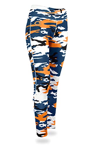 Zubaz NFL Women s Camo Leggings, Chicago Bears X-Small