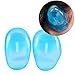 Hair Color Earmuffs, Ear Protection Tools, 2Pcs Blue Ear Cover Anti Staining Plastic Guard Protects Earmuffs from the Dye Great for Home Personal Use Or Business Hairdressing Salon