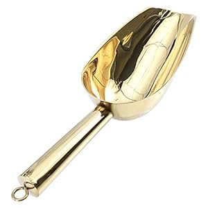 DOITOOL 1 Stück Metallparty zum Aufhängen von Süßen Riegeln Schaufeln Mittelgroß Rostfrei Eisschaufel Schaufeln Pommes Langlebig für Den Haushalt Französische Süßigkeiten Praktisch