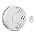 Produktbild SHD by OneConcept Rauchmelder, 3X Mini-Rauchmelder, Feuermelder mit Batterie, Rauchmelder 3er-Set für Zuhause, Küche, Büro, Wohnwagen, Optischer Sensor Brandmelder mit Testfunktion & Stummschaltung