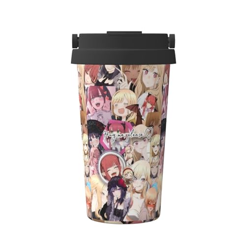 ̒ւl`͗  ԍڗp R[q[}O ۉۗ e Rh~݌v ~ Jbvz_[Ή hCu ItBX AEghA rWlX ʋΗp 500ml jp White