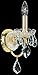 Schonbek 1701-211 Swarovski Lighting Century Wall Sconce, Aurelia