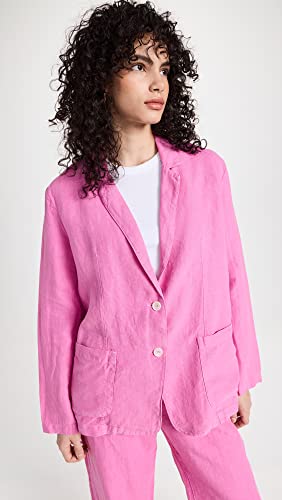 Velvet by Graham & Spencer Women's Cassie Heavy Linen Blazer2