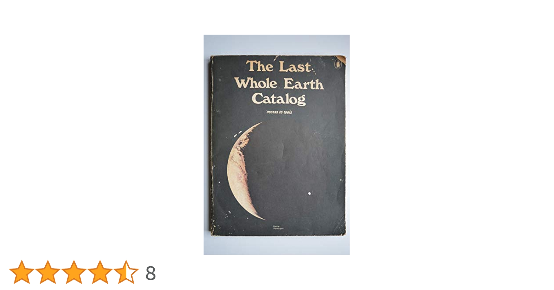 洋書 The Last Whole Earth Caralog The Last 