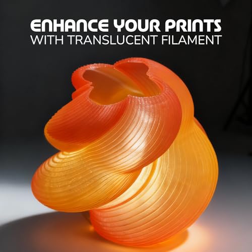 Image of Polymaker Panchroma PLA Filament 1kg, Gradient 3D Printing Filament 1.75mm | Crystal Carnelian, Neatly Wound PLA for Easy Print & Smooth Feeding. Compatible with Bambu Lab & Most 3D Printers