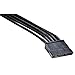 Be quiet! BC024 S-ATA Power Cable Black