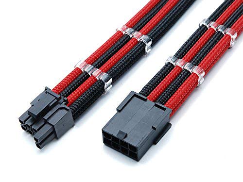Shakmods, cavo di prolunga Pcie GPU 6 + 2 pin per