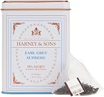 Harney & Sons Black Tea, Earl Grey Supreme, 20 Sachets | Black tea with bergamot oil and silver tips. Contains caffeine.
