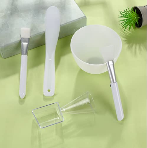 Kit d'outils de mélange de masque à faire soi-même, kit d'outils pour soins de la peau du visage pour femmes (5 pièces) Cover