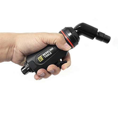 Berkling Tools 1/4" Air Die Grinder Professional Grade Heavy Duty With Variable Speed Control (Angle, 115 Degree) #TOP3