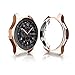 Case Compatible with Samsung Gear S3 Frontier & Classic& S4 Galaxy Watch 46mm, FOLOME Soft TPU Plated [Scratch-Proof] All-Around Protective Bumper Shell (Rose Gold)