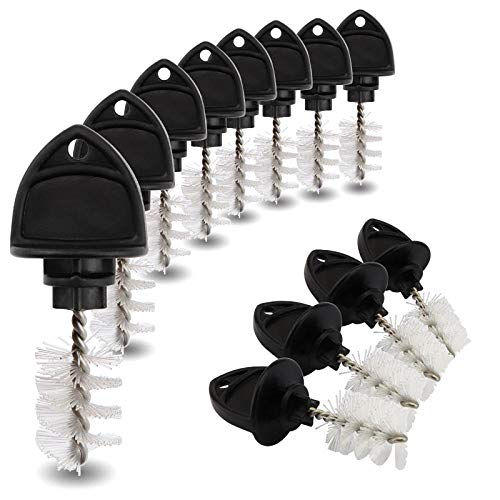(12Pack) OneBom Faucet Plug Brush Beer Plug 2 in 1 Beer Tap Cap Plug & Cleaning Brush Fit Snugly into The Stout for Most Standard Taps